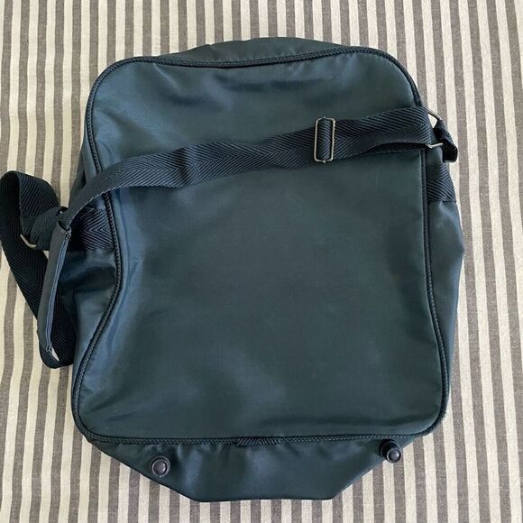 Vintage Pierre Cardin Blue Canvas Travel Tote - Picture 4 of 6